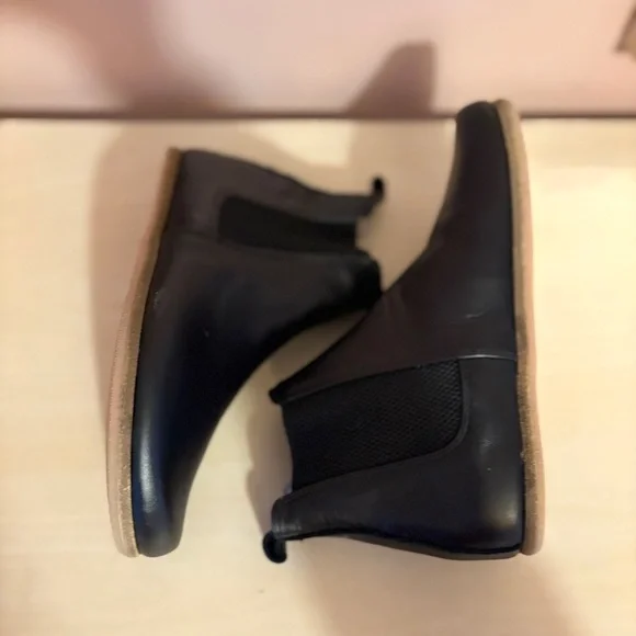 Groundz Handmade Leather Clay Chelsea Boots Shoes Barefoot Earthing Black 38 - Picture 4 of 12